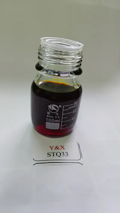 STQ33 Químicos de espuma de flotación Líquido oleoso rojo oscuro para el procesamiento del mineral 1